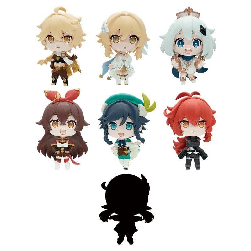 【新品】原神 收藏模型 1BOX / ブシロードクリエイティブ 發售日:2021年08月左右