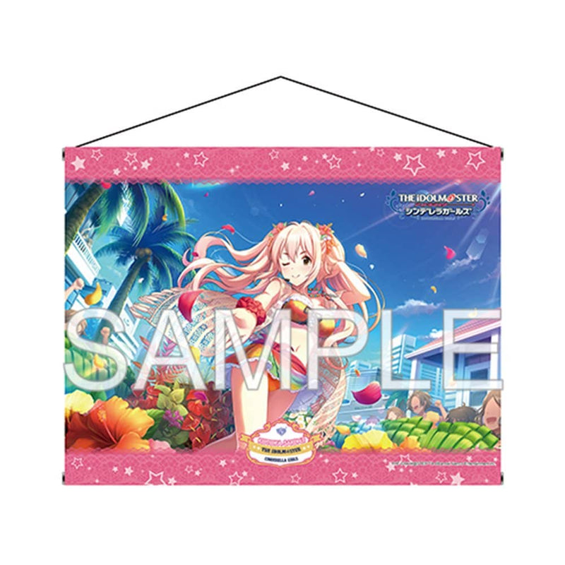 【新品】アイドルマスター シンデレラガールズ B2タペストリー  西園寺琴歌 トロピカルサマー+ Ver. / つくり 発売日:2022年10月頃