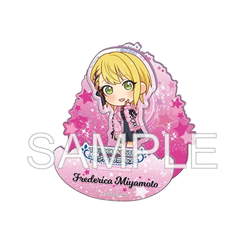 【New Product】The Idolmaster Cinderella Girls Swaying Acrylic Puchi Derella Labyu? Triangle Frederica Miyamoto + Ver. / Tsukuri Release Date: Around October 2022