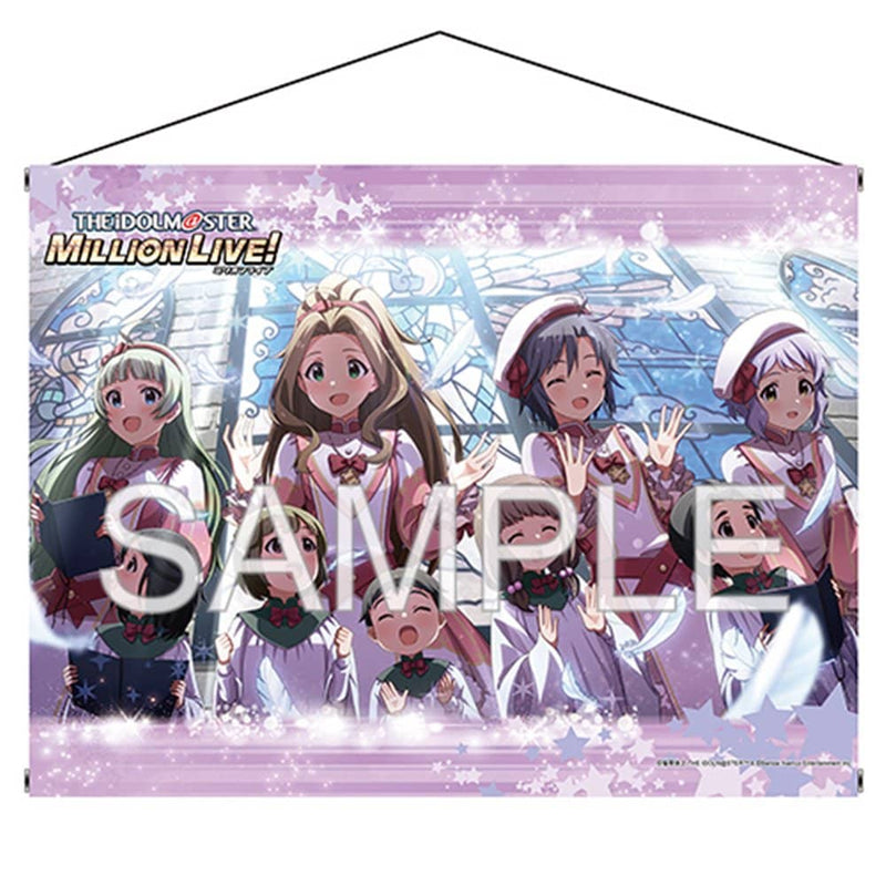【新品】アイドルマスター ミリオンライブ！ B1タペストリー 聖なる夜の歌+ Ver. / つくり 発売日:2023年02月頃