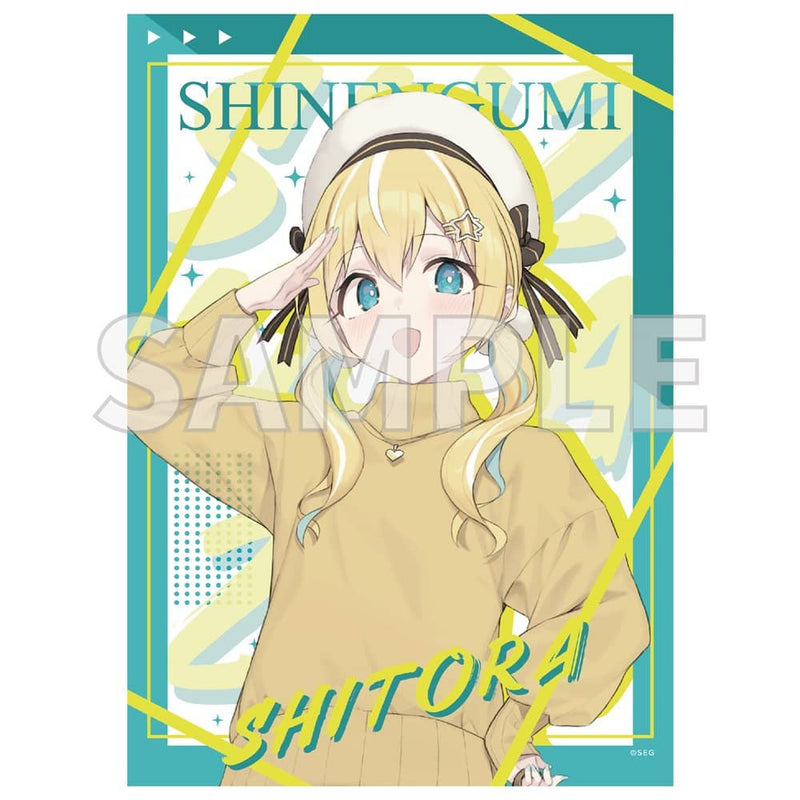 【新品】Vtuber 深淵組 涼風しとら　クリアポスター　2022冬描き下ろしイラストVer. / つくり 発売日:2023年03月頃