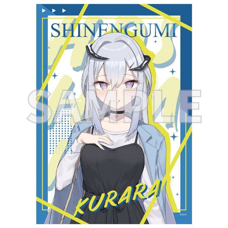 【新品】Vtuber 深淵組 星宮クララ　クリアポスター　2022冬描き下ろしイラストVer. / つくり 発売日:2023年03月頃