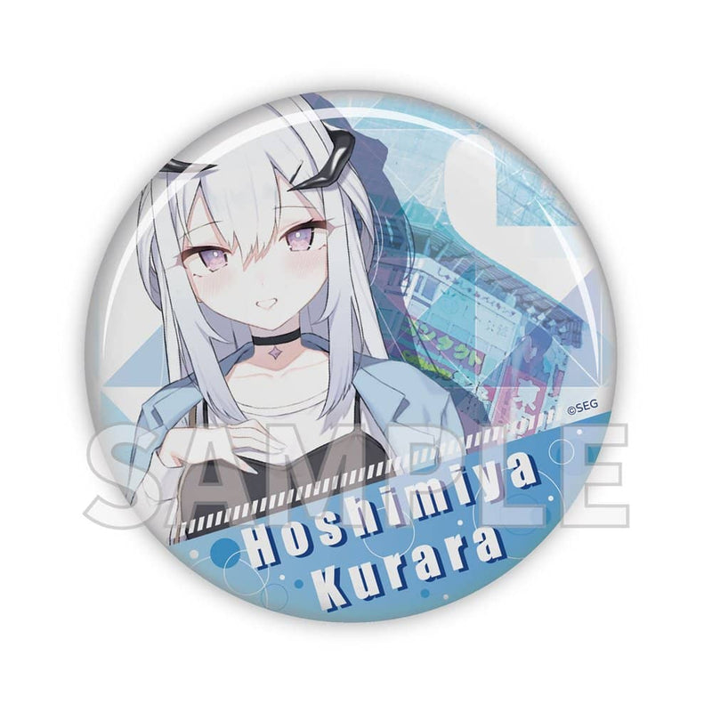 【新品】Vtuber 深淵組 星宮クララ　缶バッジ　2022冬描き下ろしイラストVer. / つくり 発売日:2023年03月頃
