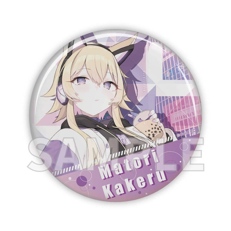 【新品】Vtuber GuildCQ 間取かける　缶バッジ　2022冬描き下ろしイラストVer. / つくり 発売日:2023年03月頃