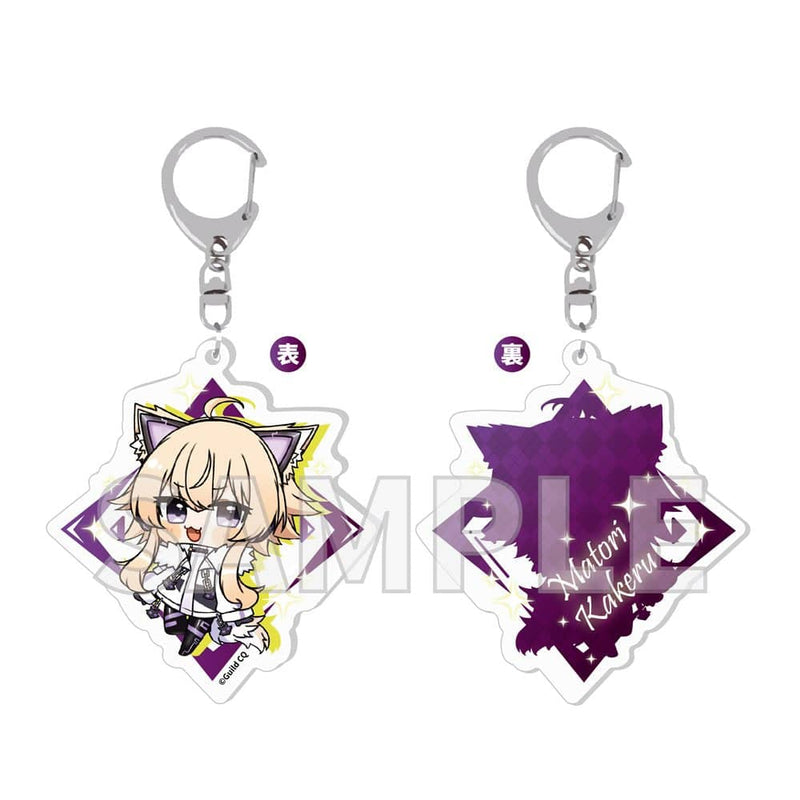 【新品】Vtuber GuildCQ 間取かける アクリルキーホルダー　2022冬描き下ろしSDイラストVer. / つくり 発売日:2023年03月頃