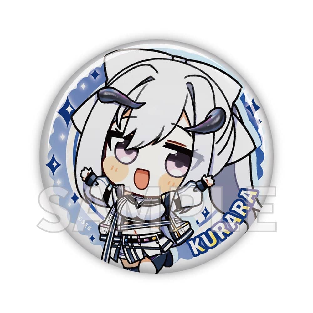 新品】Vtuber 深淵組 星宮クララ 缶バッジ 2022冬描き下ろしSDイラスト