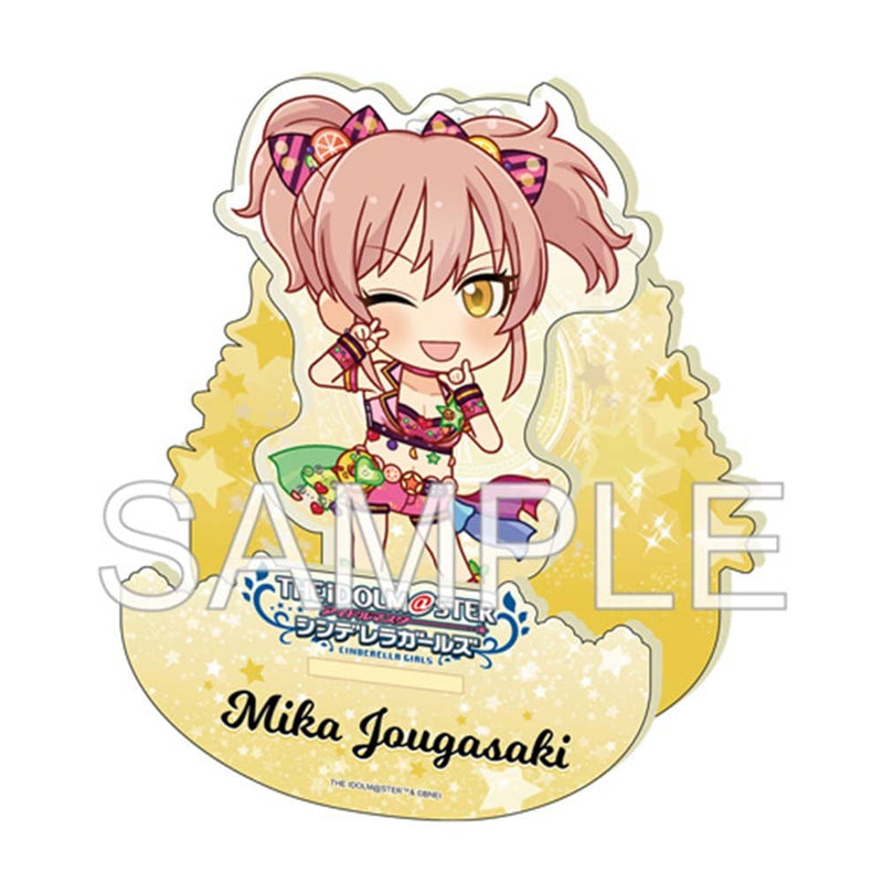 【新品】アイドルマスター シンデレラガールズ 揺れているアクリル ぷちデレラ Orange Sapphire 城ヶ崎美嘉＋Ver. / つくり 発売日:2023年08月頃