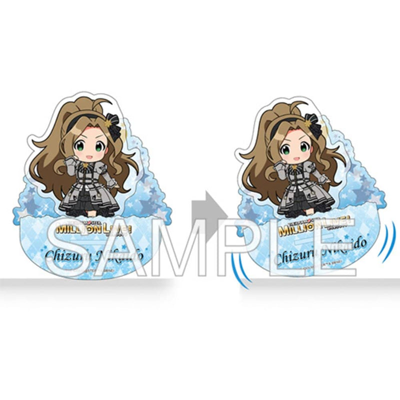 【新品】アイドルマスター ミリオンライブ！ 揺れているアクリル 「私たちのRainbow」二階堂 千鶴 ver. / つくり 発売日:2023年10月頃