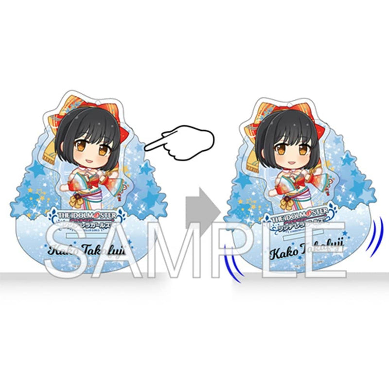 【新品】アイドルマスター シンデレラガールズ 揺れているアクリル ぷちデレラ 謹賀新年 鷹富士茄子＋Ver. / つくり 発売日:2023年11月頃