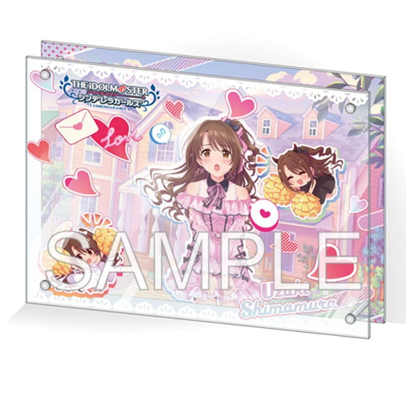 [New Product] The Idolmaster Cinderella Girls Diorama Acrylic Panel Uzuki Shimamura Love You Da? Triangle+ Ver. / Tsukuri Release Date: Around November 2023