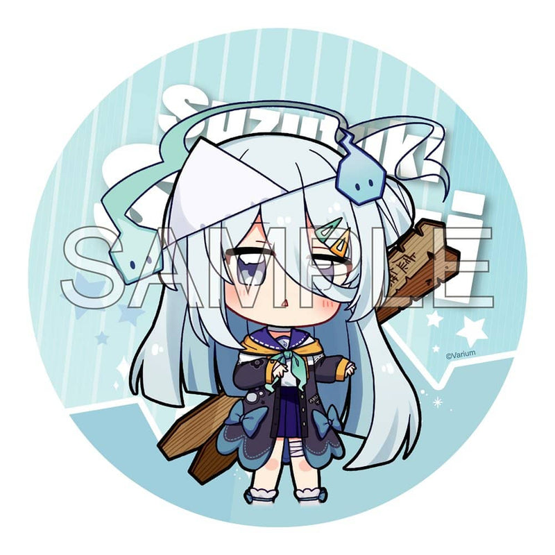 【新品】Vtuber Varium 涼月すい 100mm缶バッジ 2023夏描き下ろしSDイラスト / つくり 発売日:2023年10月頃