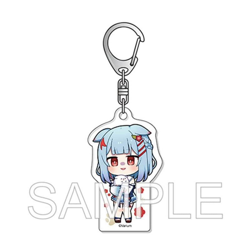 【新品】Vtuber Varium 狛犬うめ アクリルキーホルダー 2023夏描き下ろしSDイラスト / つくり 発売日:2023年10月頃
