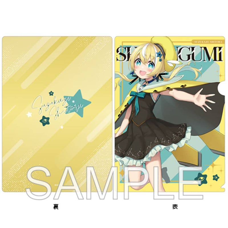 【新品】Vtuber 深淵組 涼風しとら 透明文件夾 / つくり 發售日：2023年10月左右
