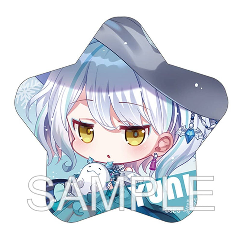 【新品】Vtuber 深淵組 春雨ゆに　星形缶バッジ 公式SDイラスト Ver. / つくり 發售日:2023年10月左右