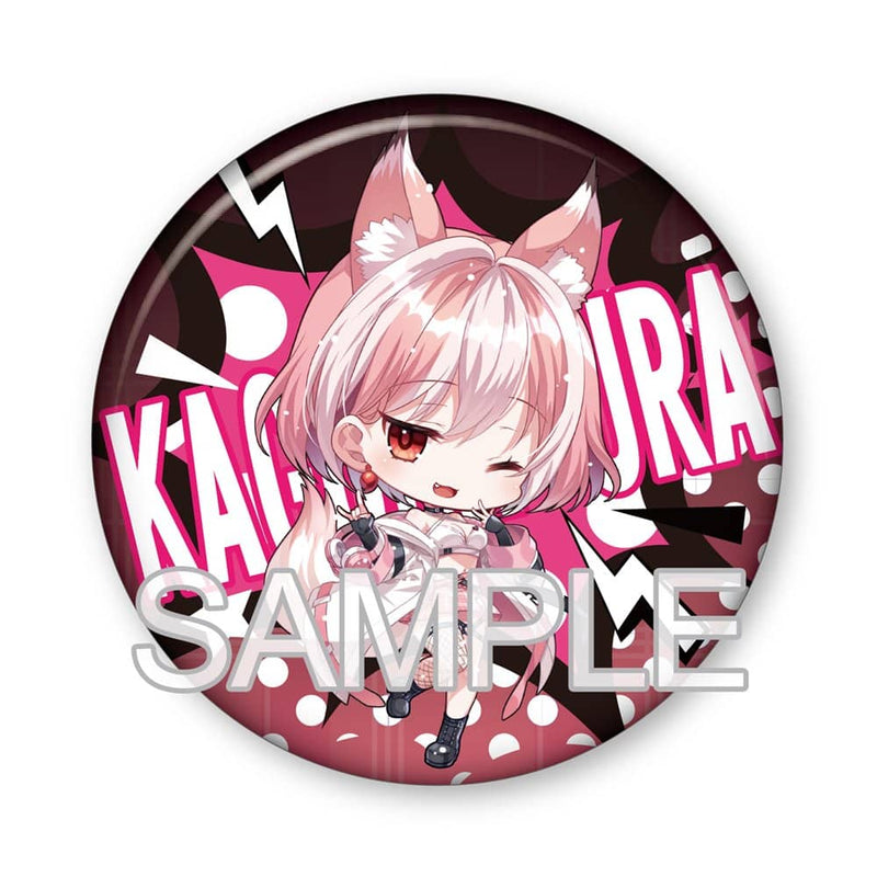 【新品】Vtuber 神楽ゆら 76mm缶バッジ　B / つくり 發售日:2024年04月頃
