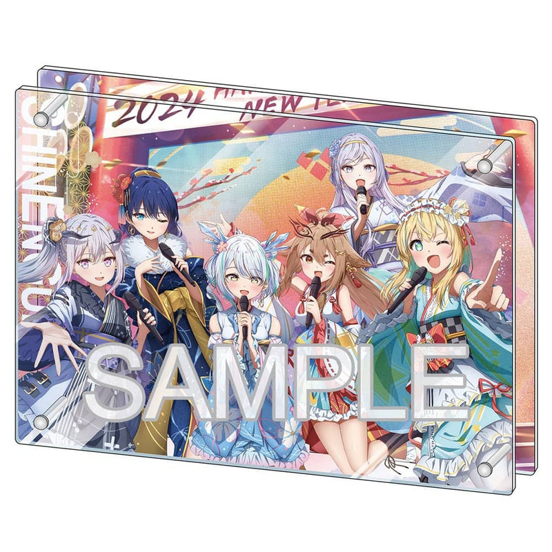 [New] Vtuber abyssal group diorama-style acrylic panel 2024 New Year Ver. / Year of release: around 2024/04