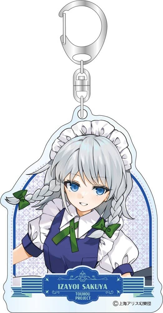 [新]东方Project亚克力钥匙扣Illust.Goto Part 2 Sakuya Izayoi / Bell Fine发售日期：2023年11月左右