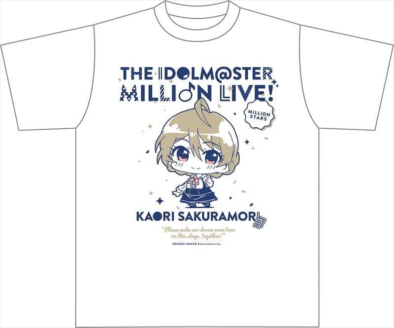 [New] Minicchu Idol Master Million Live! T-shirt Kaori Sakuramori / Gift Release date: February 28, 2018