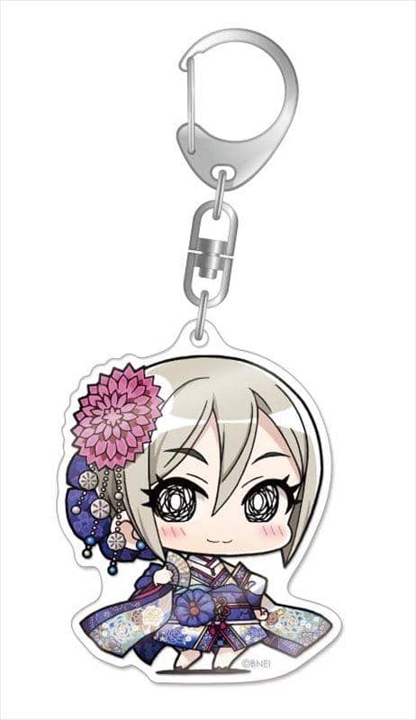 【新品】ミニッチュ アイドルマスター シンデレラガールズ アクリルキーホルダー 塩見周子うつつの華模様ver. / Phat! 発売日:2018年04月頃