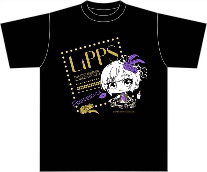 [New] Minicchu Idolmaster Cinderella Girls T-shirt Frederica Miyamoto LiPPSver. / Gift Release Date: March 31, 2018