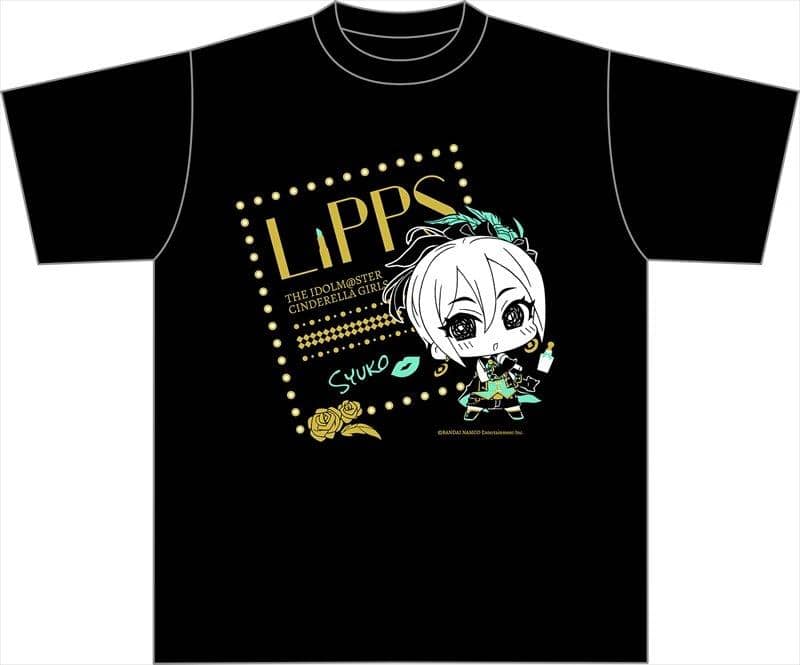 [New Product] Minicchu The Idolmaster Cinderella Girls T-shirt Shuko Shiomi LiPPSver. / Gift Release Date: March 31, 2018