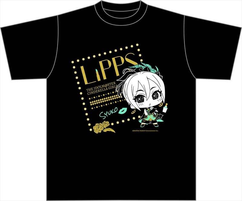 [New] Minicchu The Idolmaster Cinderella Girls T-shirt Shuko Shiomi LiPPSver. / Gift Release Date: March 31, 2018