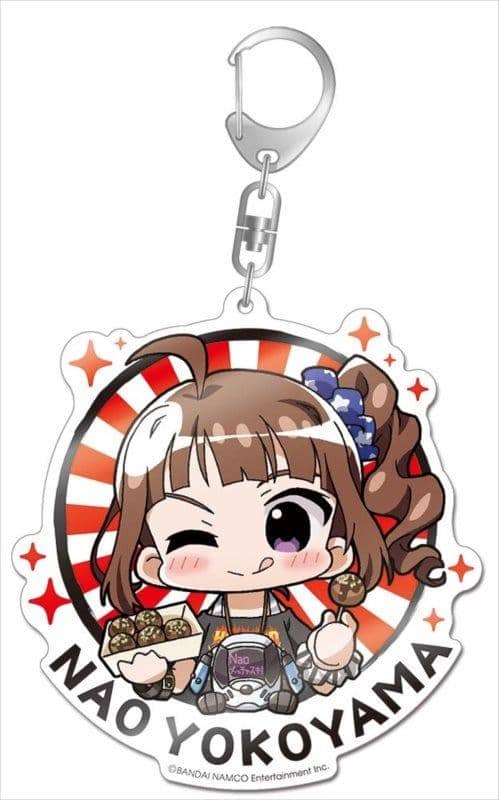 【新品】迷你系列 偶像大師 百萬直播! 大型壓克力鑰匙圈 橫山奈緒 2 / FAT公司 發售日:2018年12月左右