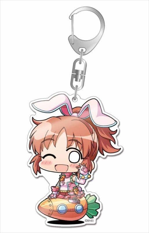 【新品】ミニッチュ 偶像大師 灰姑娘女孩 壓克力鑰匙圈 安部菜々 太空☆兔美人ver. / FAT公司 發售日:2019年07月左右