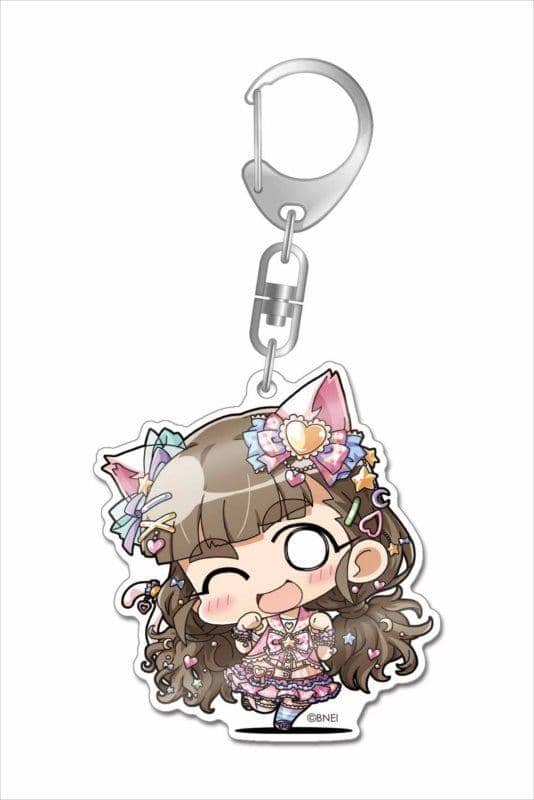 【新品】迷你系列 偶像大師 灰姑娘女孩 壓克力鑰匙圈 神谷奈緒 隨性貓咪版 / FAT公司 發售日:2019年07月左右
