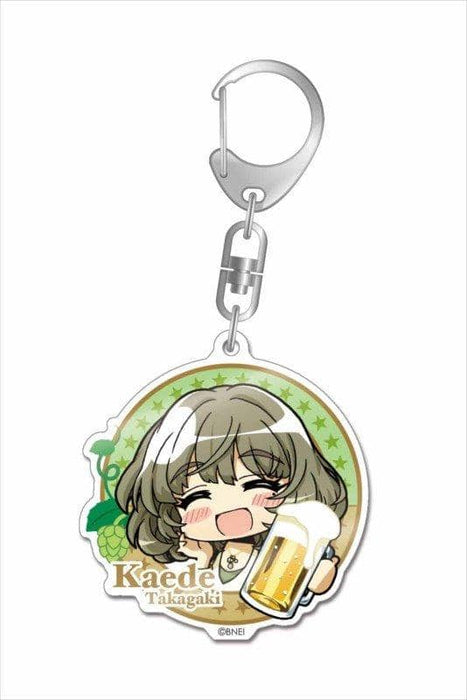 [New] Minicchu The Idolmaster Cinderella Girls Acrylic Keychain Kaede Takagaki A Moment of Happiness ver. / Phat! Release Date: May 2019