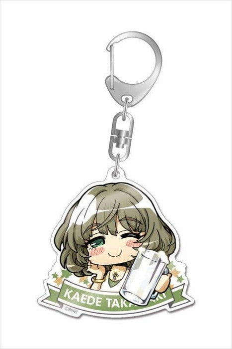 [New] Minicchu The Idolmaster Cinderella Girls Acrylic Keychain Kaede Takagaki A Moment of Happiness ver.2 / Phat! Release Date: May 2019