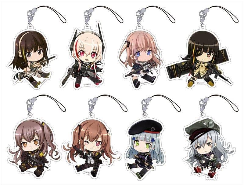 【新品】ドールズフロントライン ぺたん娘トレーディングアクリルストラップ 1BOX / ペンギンパレード 発売日:2019年02月28日