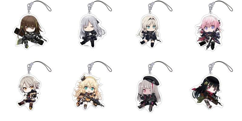 [New] 少女前线 ぺたん娘交易亚克力挂件Vol.3 1BOX / 企鹅游行 发售日:2021年08月前後