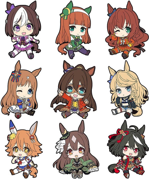 [New] Uma Musume Pretty Derby Petan Musume Trading Rubber Strap Vol.1 1BOX / Penguin Parade Release Date: Around July 2022