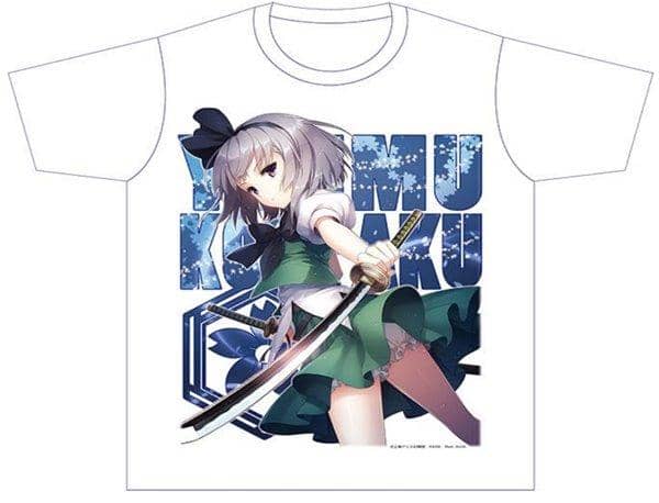 【New Product】Touhou Project Axia Full-Color T-Shirt "Youmu Konpaku" XL / Axia Expected Arrival: Around October 2016