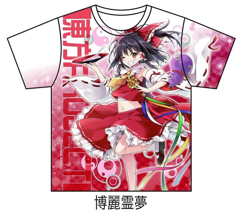 Axia Full Graphic T-shirt Touhou Project "Reimu Hakurei" Hakurei Shrine Summer Festival Ver. size: L