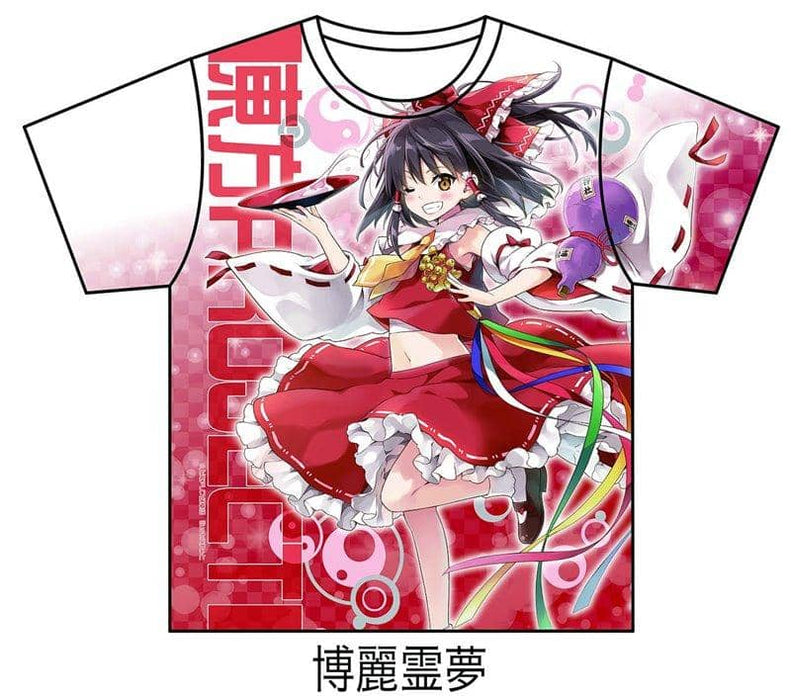 Axia Full Graphic T-shirt Touhou Project "Hakurei Reimu" Hakurei Shrine Summer Festival Ver. Size: L