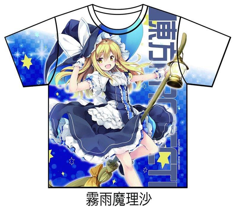 【New Product】Aksia Full Graphic T-Shirt Touhou Project "Marisa Kirisame" Hakurei Shrine Summer Festival Ver. Size: M / Aksia Release Date: Around March 2018