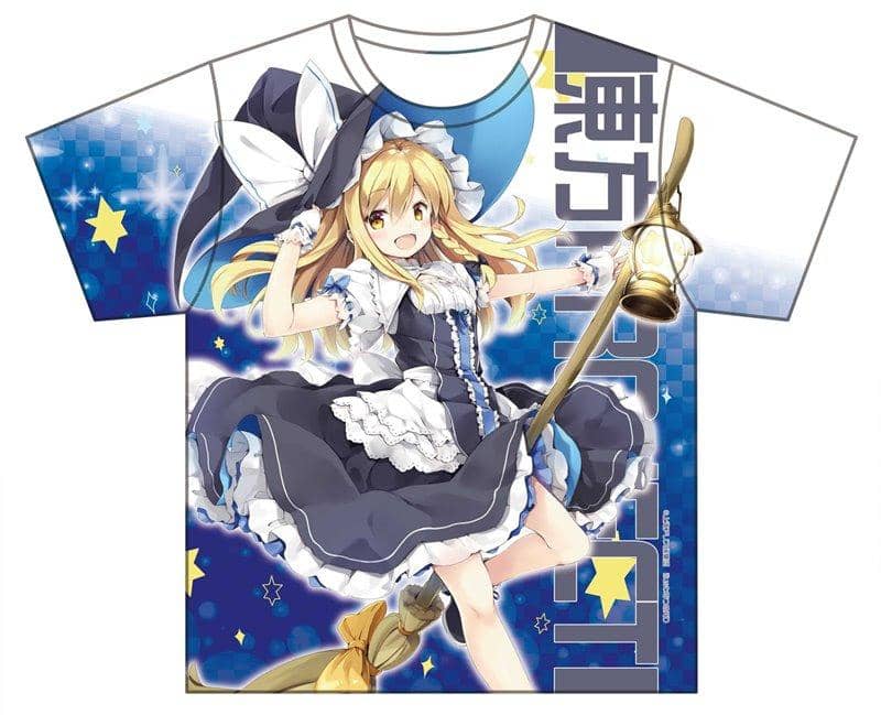 Axia Full Graphic T-Shirt Touhou Project "Marisa Kirisame" Hakurei Shrine Summer Festival Ver. size: L