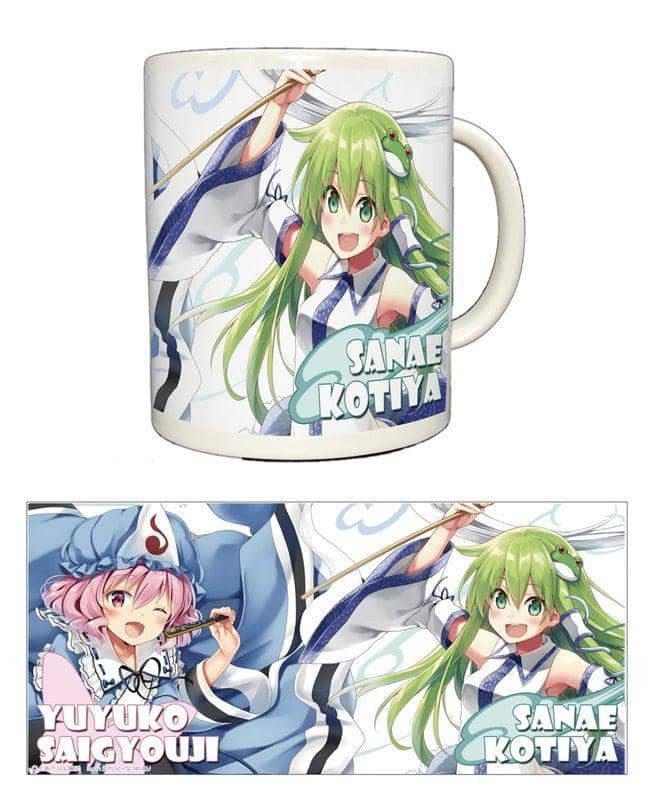 Touhou Project Full Color Mug Cup Yuyuko・Sanae