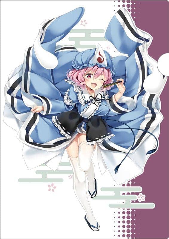 Touhou Project Clear File Set Yuyuko & Sanae