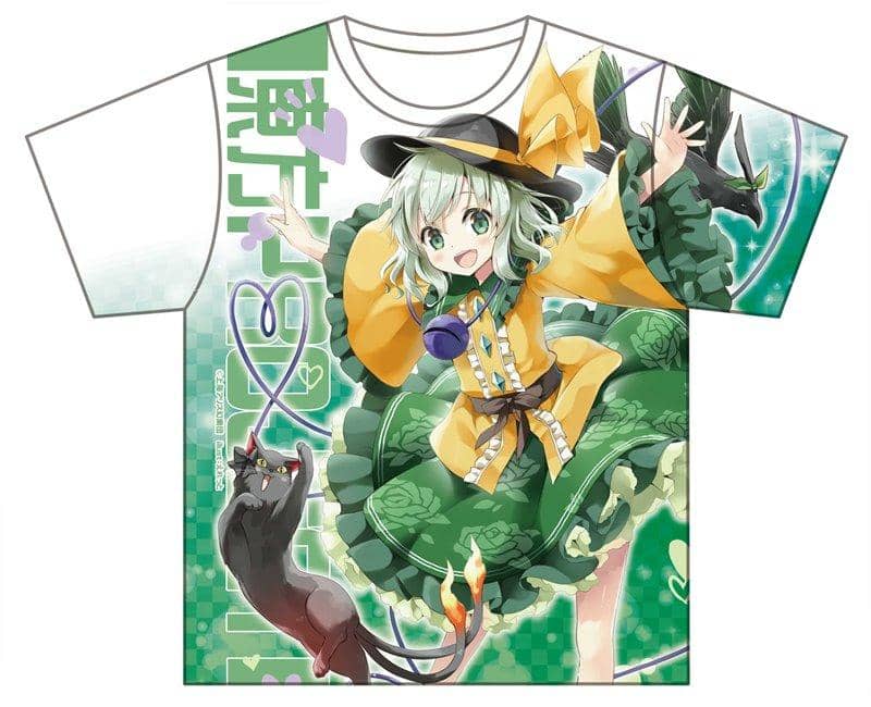 Touhou Project Full Graphic T-Shirt Koishi Komeiji Hakurei Shrine Summer Festival Ver. size: L