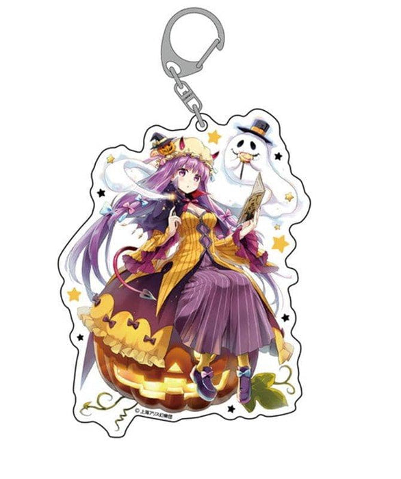 [New] Touhou Project Jumbo Acrylic Keychain Patchouli Knowledge Autumn Festival 2018 / Axia Release Date: January 2019