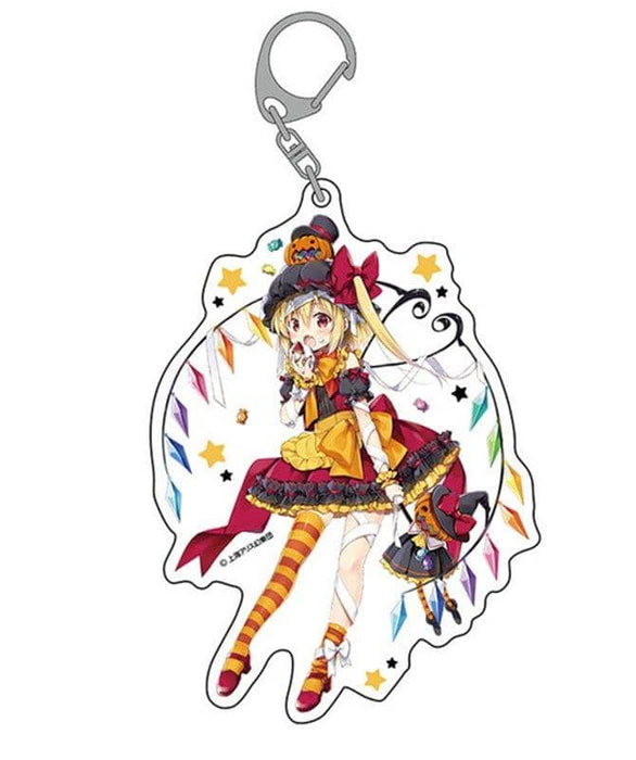 [New] Touhou Project Jumbo Acrylic Keychain Flandre Scarlet Autumn Festival 2018 / Axia Release Date: January 2019