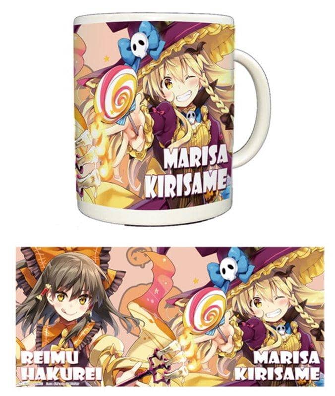 【新品】東方Project 全彩馬克杯 霊夢＆魔理沙 秋祭2018 / アクシア 發售日:2019年01月左右