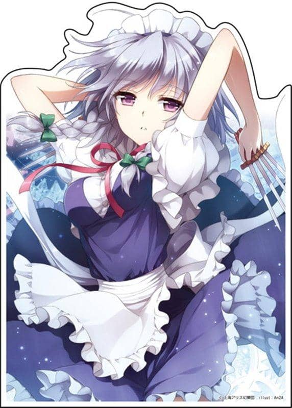 【新品】亞克力立架藝術 東方Project No.013 「十六夜咲夜」插畫:An2A / アクシア 發售日:2019年02月左右