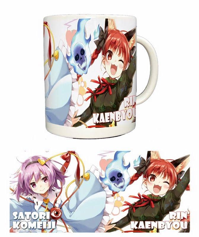 Touhou Project Full Color Mug Cup Orin & Satori Spring Festival 2019