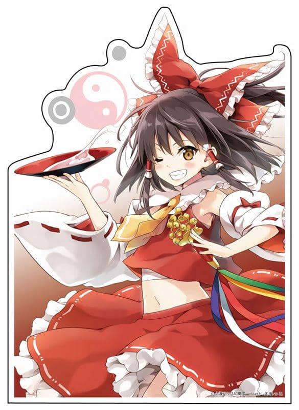 Acrylic Stand Art Touhou Project Reimu Hakurei Summer Festival 2017 illust: Eretto