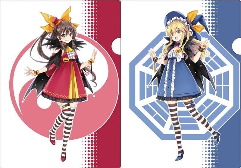 Touhou Project Clear File Set Reimu & Marisa Autumn Festival 2019