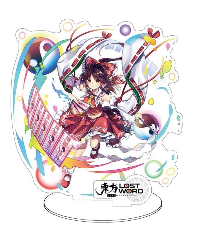 新品】東方LostWord アクリルフィギュア 001 博麗霊夢（再販